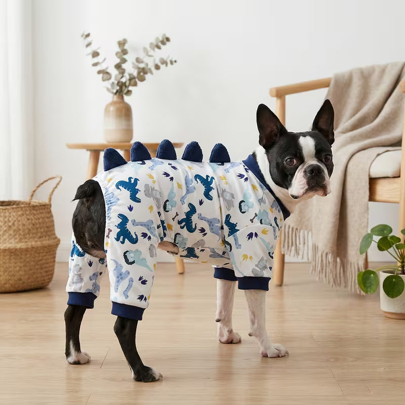 Dog Pajamas for Small Dogs Pjs Clothes Puppy Onesies Outfits for Doggie Christmas Shirts Sleeper for Pet Cats Dog Onesie Short Plush Dog Super Soft and Stretchy Dog Jammies for Small Dogs Dog Clothes for Chihuahua Bulldog Dachshund